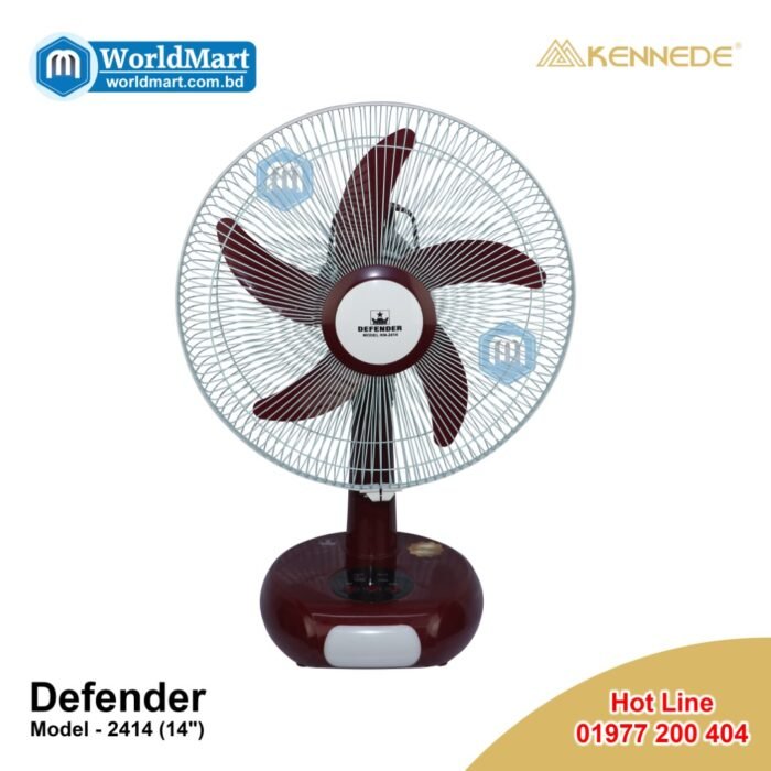 Rechargeable Fan | Defender-KN2414