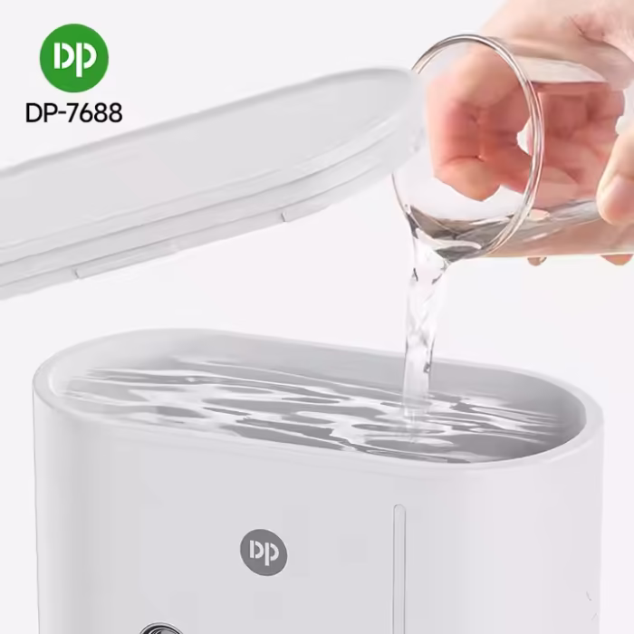 Rechargeable Air Cooling Water Tank Spray Humidifier Fan with LED Light - Image 3